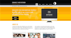 Desktop Screenshot of crawleywebdesign.org